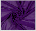 Chiffon Fabric Bolt 35 Yard Cadbury Purple - Sheer Soft Draping
