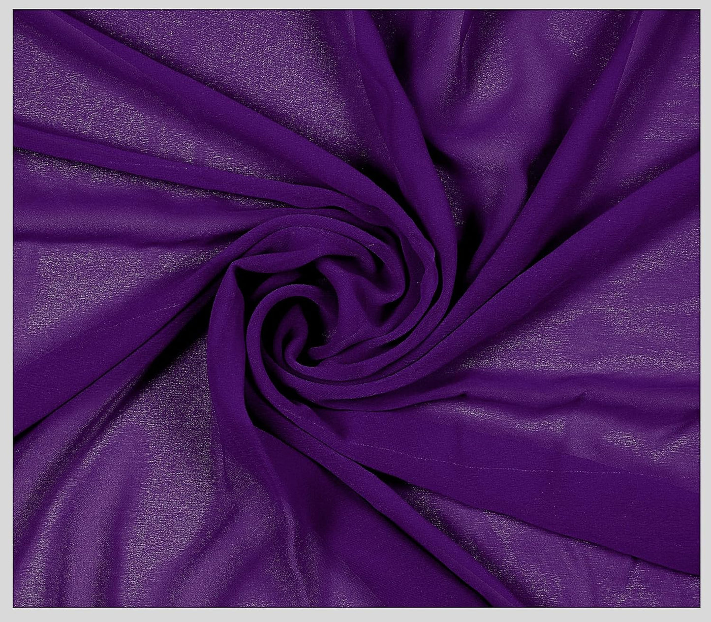 MDS Pack of 35 Yard Chiffon Fabric for Wedding Party Decor