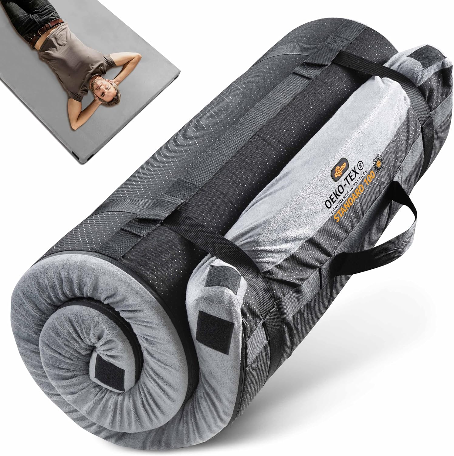 3 Inch Thick Memory Foam Camping Mattress for Glamping Comfort