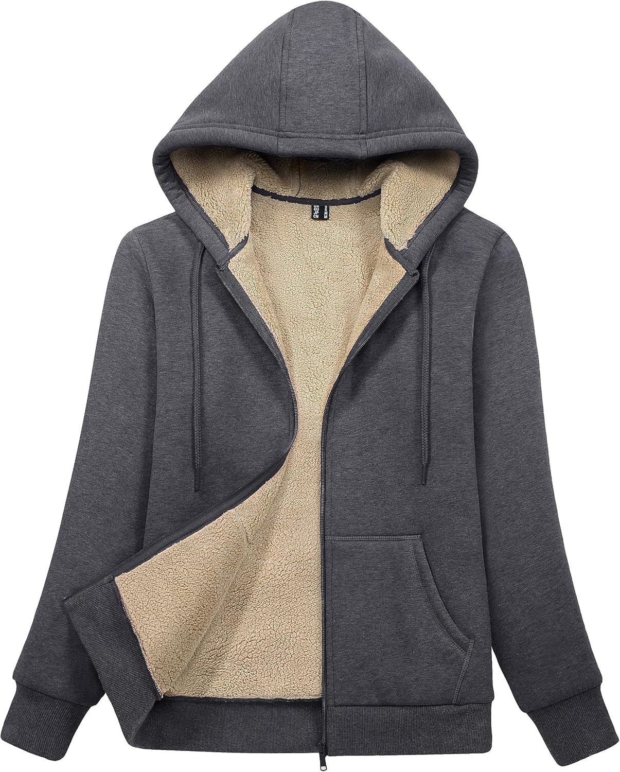MAGCOMSEN Womens Zip Up Hoodies for Winter Warmth and Style