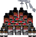 Custom Coat Black Metallic 1.5 Gallon Urethane Spray-On Truck Bed