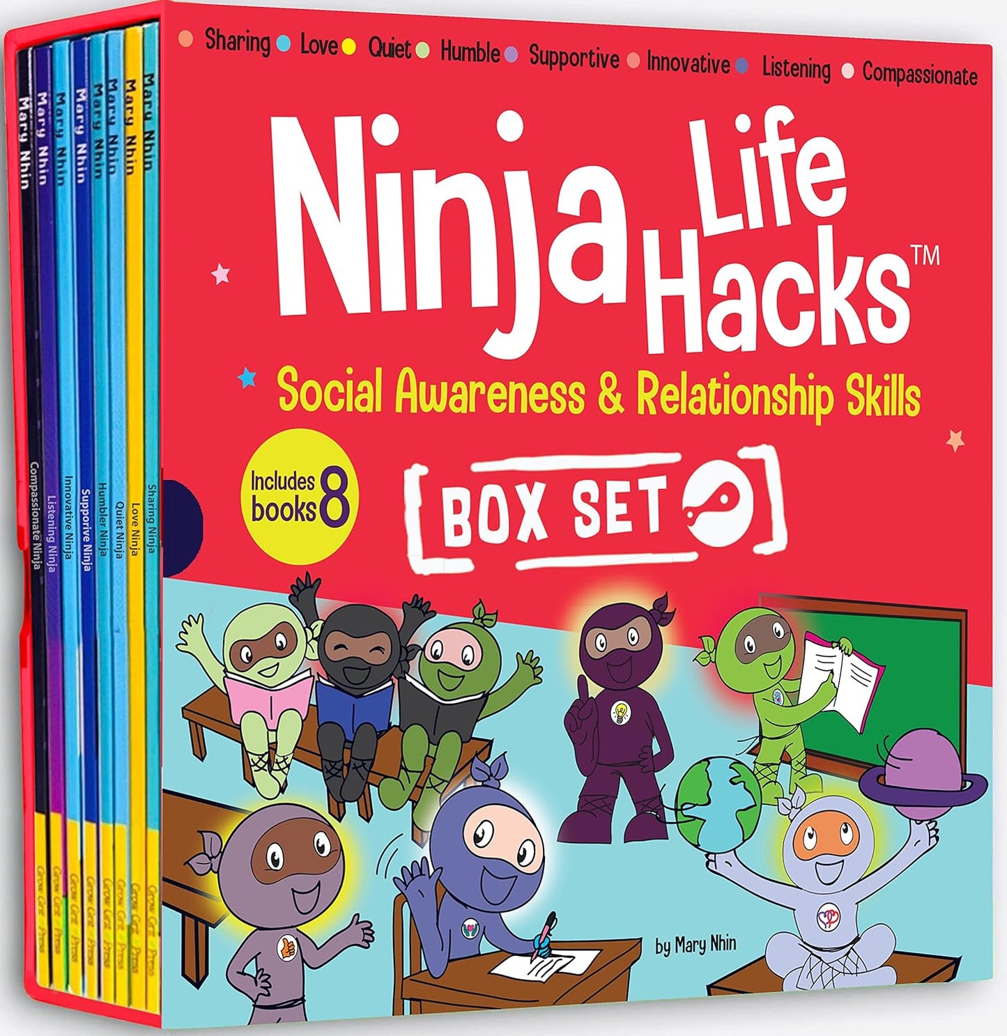 Ninja Life Hacks Social Awareness and Relationship Skills Box Set