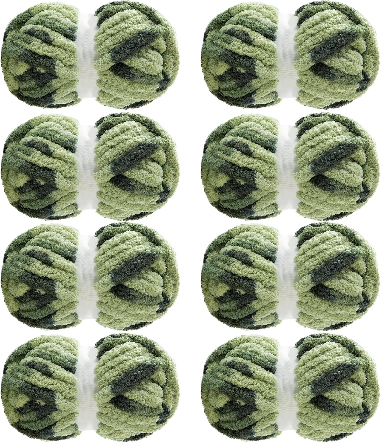 MABOZOO Tie Dye Chunky Yarn for Crocheting & Knitting Projects