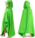 Joiedomi Dinosaur Hooded Towel for Kids - Soft Cotton Bath Wrap