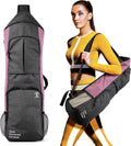 Yoga Mat Bag Carrier - Large Pockets & Water Bottle Holders