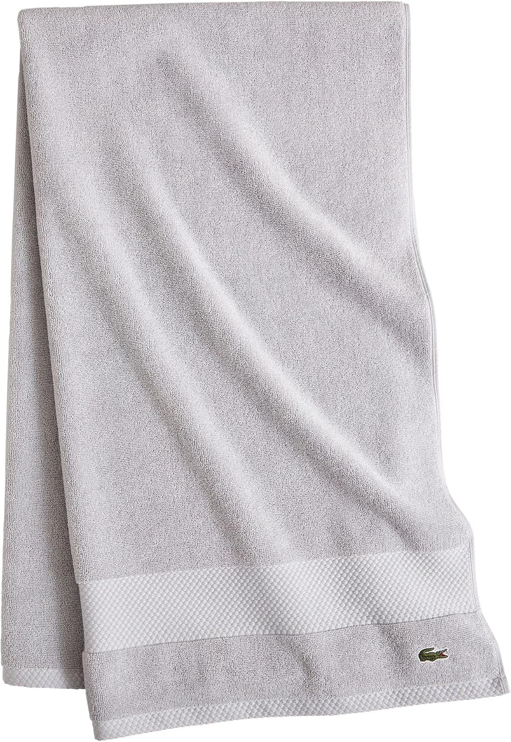 Lacoste Heritage Supima Cotton Bath Sheet for Ultimate Comfort