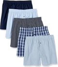Men's Woven Cotton Boxer Shorts for Comfort and Style