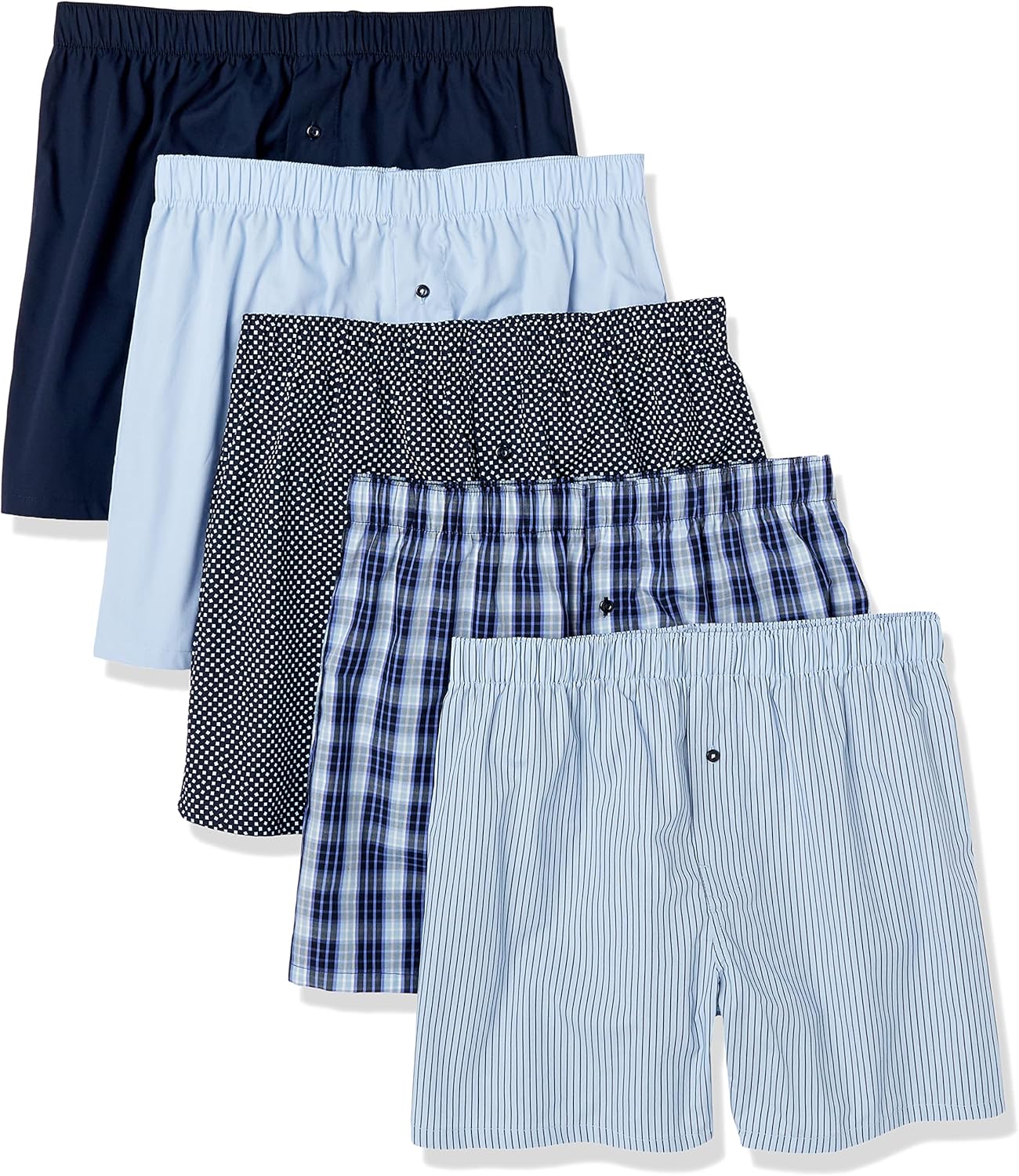 Men's Woven Cotton Boxer Shorts for Comfort and Style
