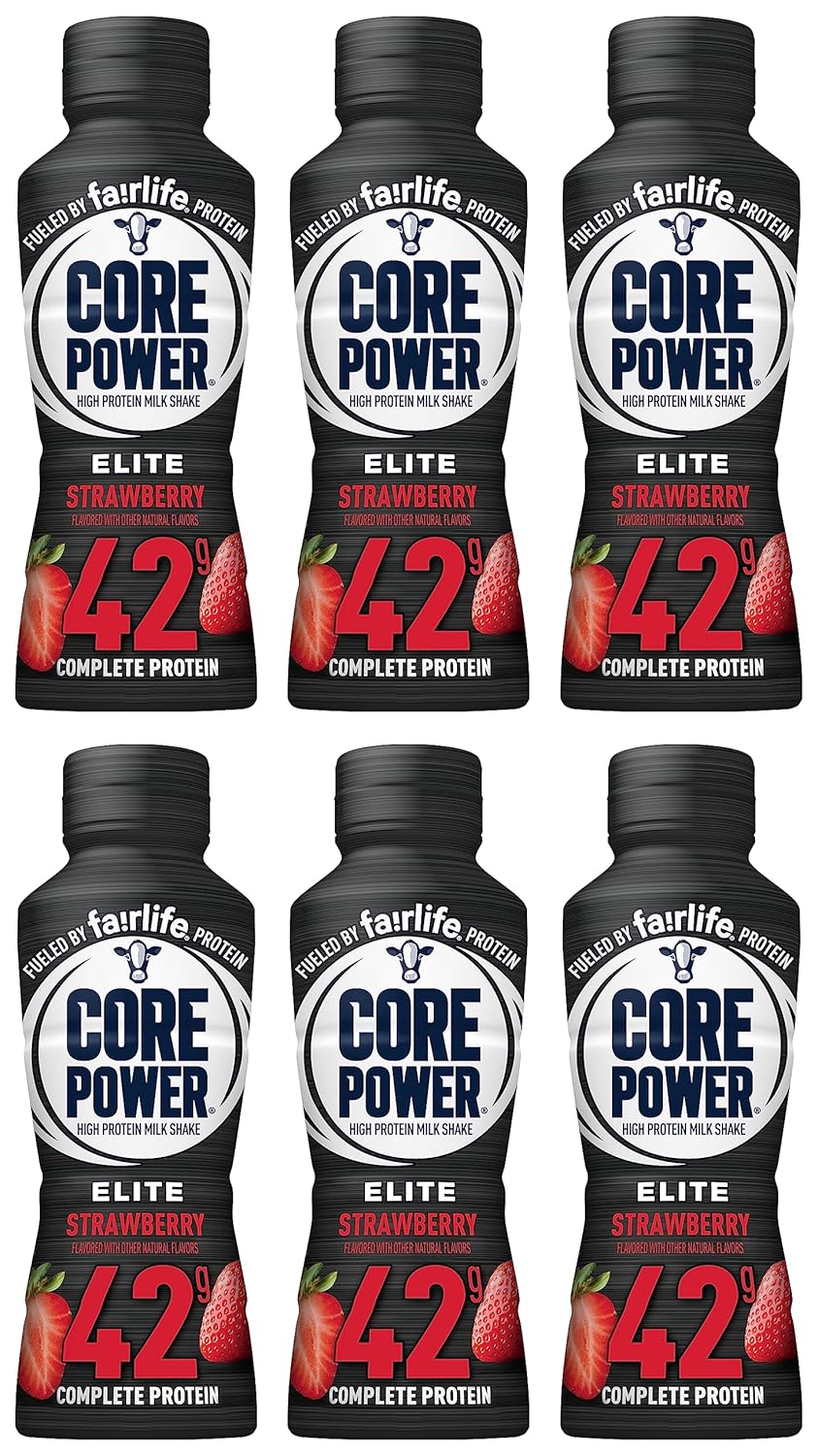 Ultimate Protein Boost: Fairlife Strawberry Milk Shakes