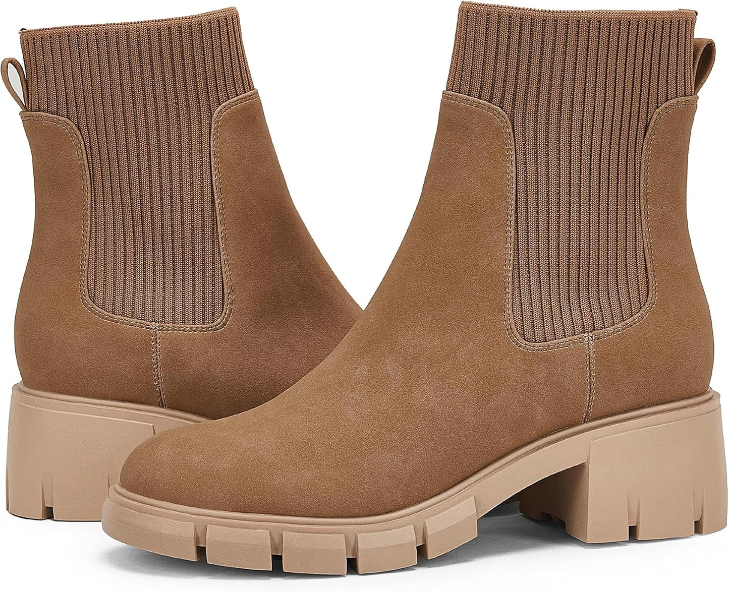 Ruanyu Womens Platform Ankle Boots for Stylish Comfort