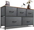Contemporary 5-Drawer Dresser for Elegant Bedroom Organization