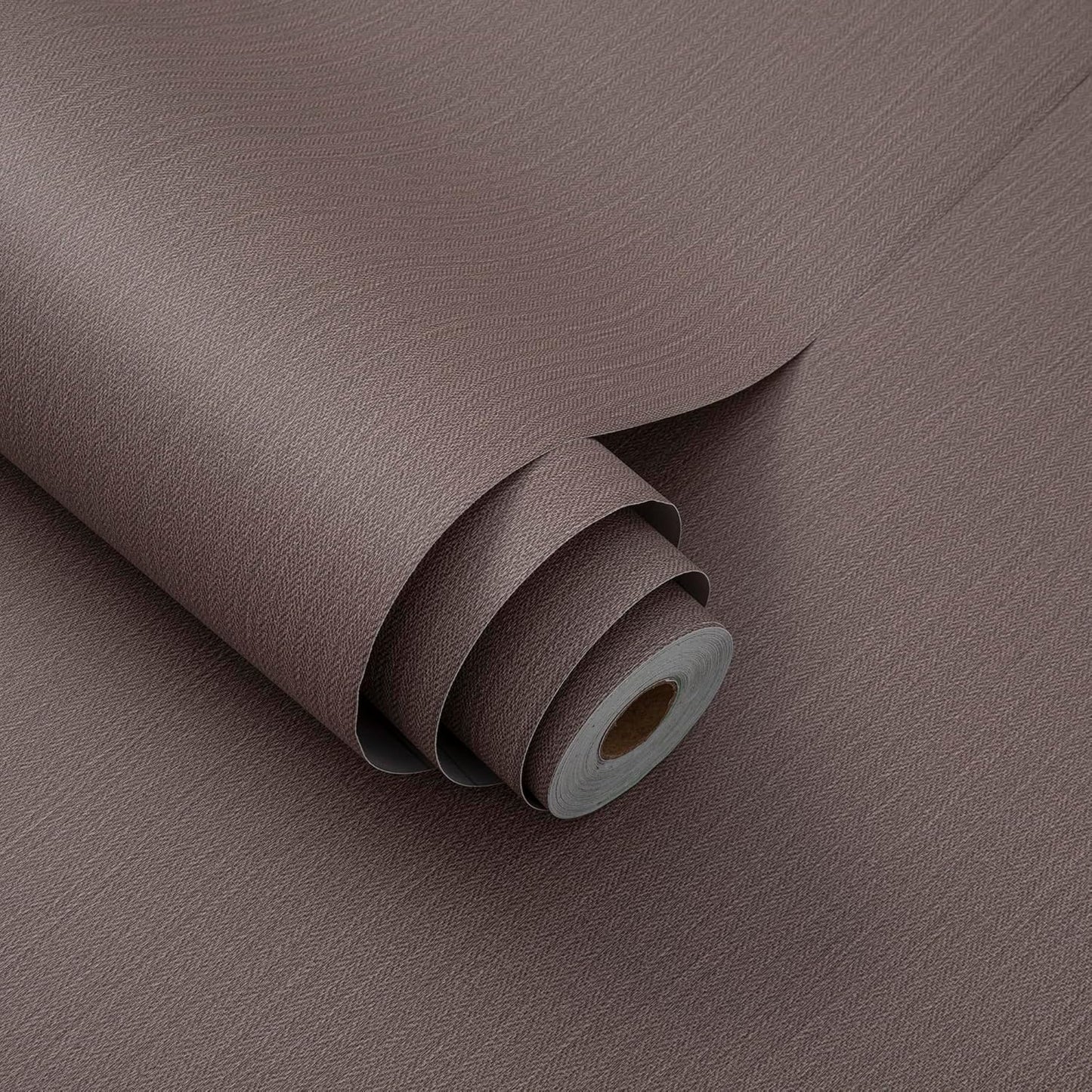24in x 393in Brown Grasscloth Peel and Stick Wallpaper for Home