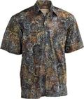 Indo Bay Tropical Hawaiian Cotton Batik Shirt - Hand (Style WDNZ)