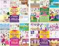 Reusable Sticker Pads Set - Fairies, Princesses, Dress-Up, Home (680