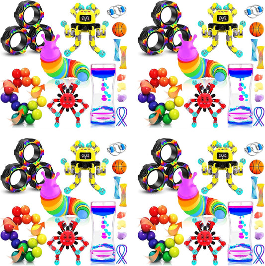 60 Pack Sensory Fidget Toys for Kids Calm Down and Focus