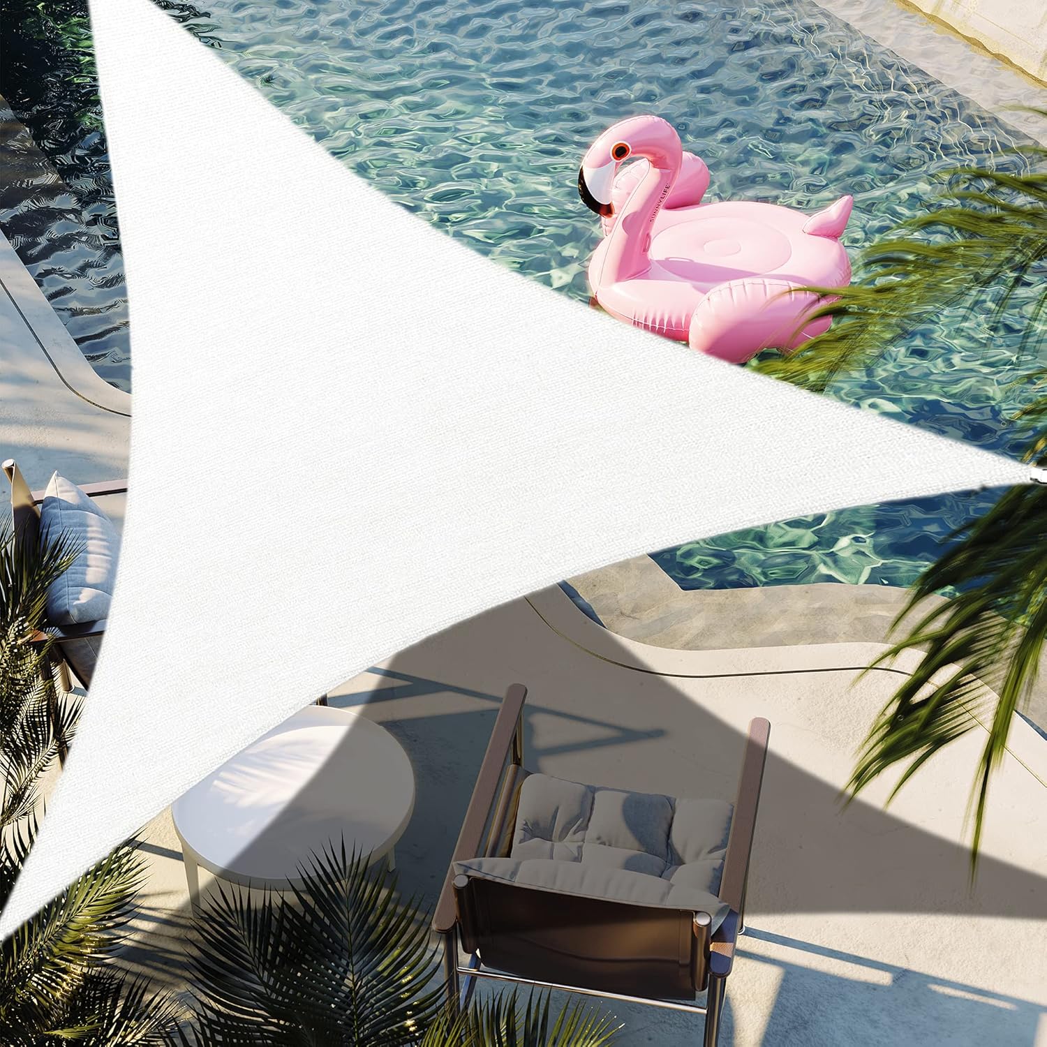 14ft x 19ft Right Triangle Sun Shade Sail for Outdoor Spaces