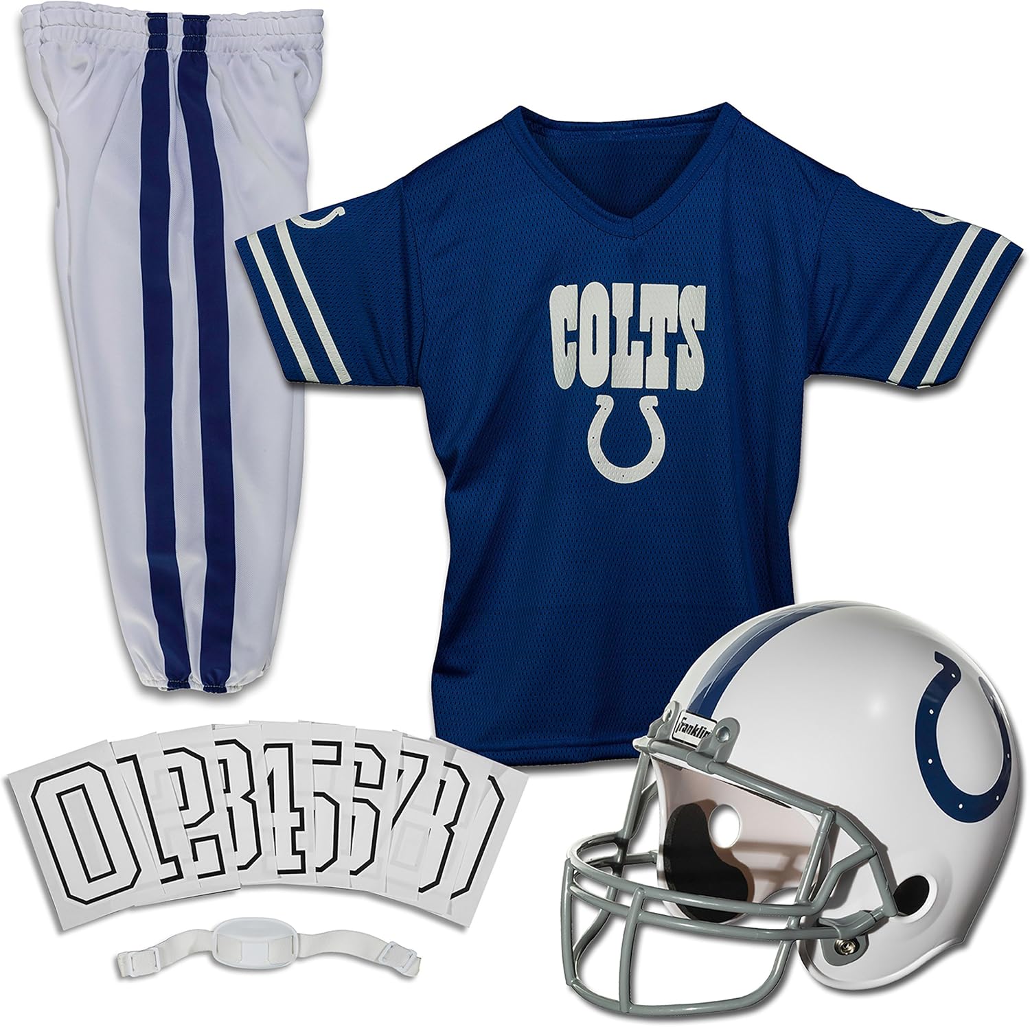 Franklin Sports NFL Youth Football Uniform Set for Kids Ages 10-12