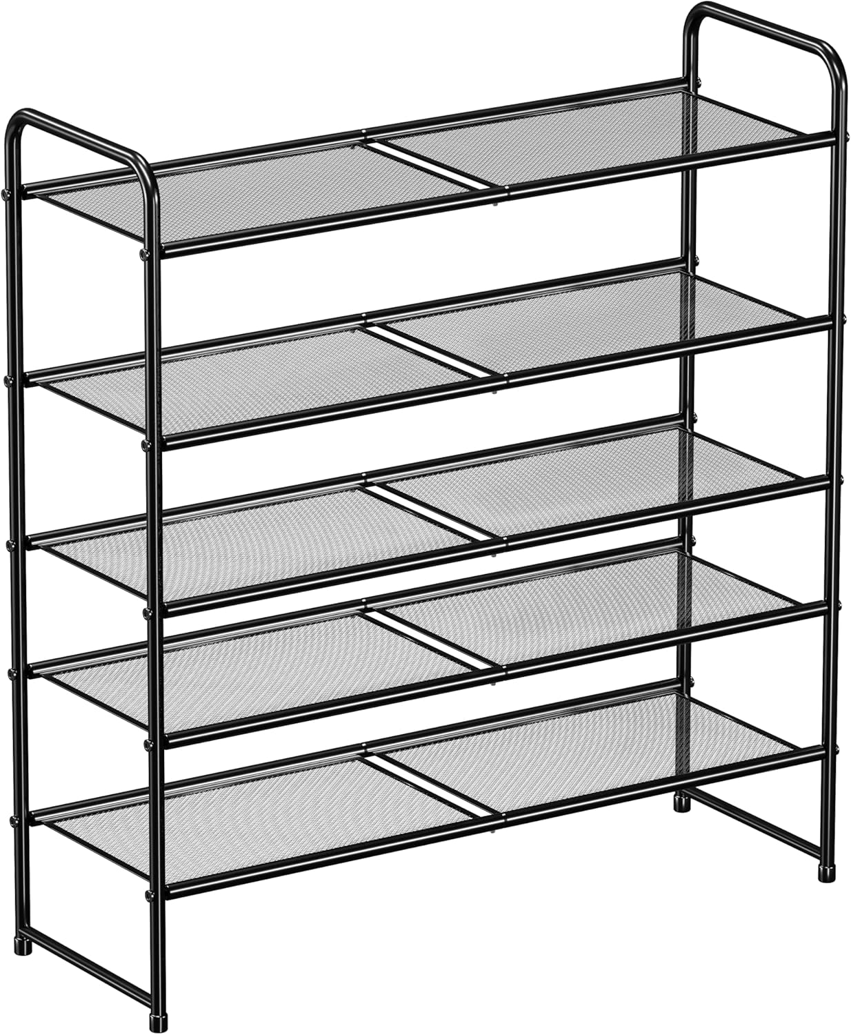 SUFAUY 5-Tier Shoe Rack for 24-30 Pairs of Shoes Storage