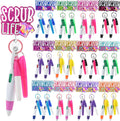 144 PCS Funny Badge Reel Set for Healthcare Professionals and Nurses