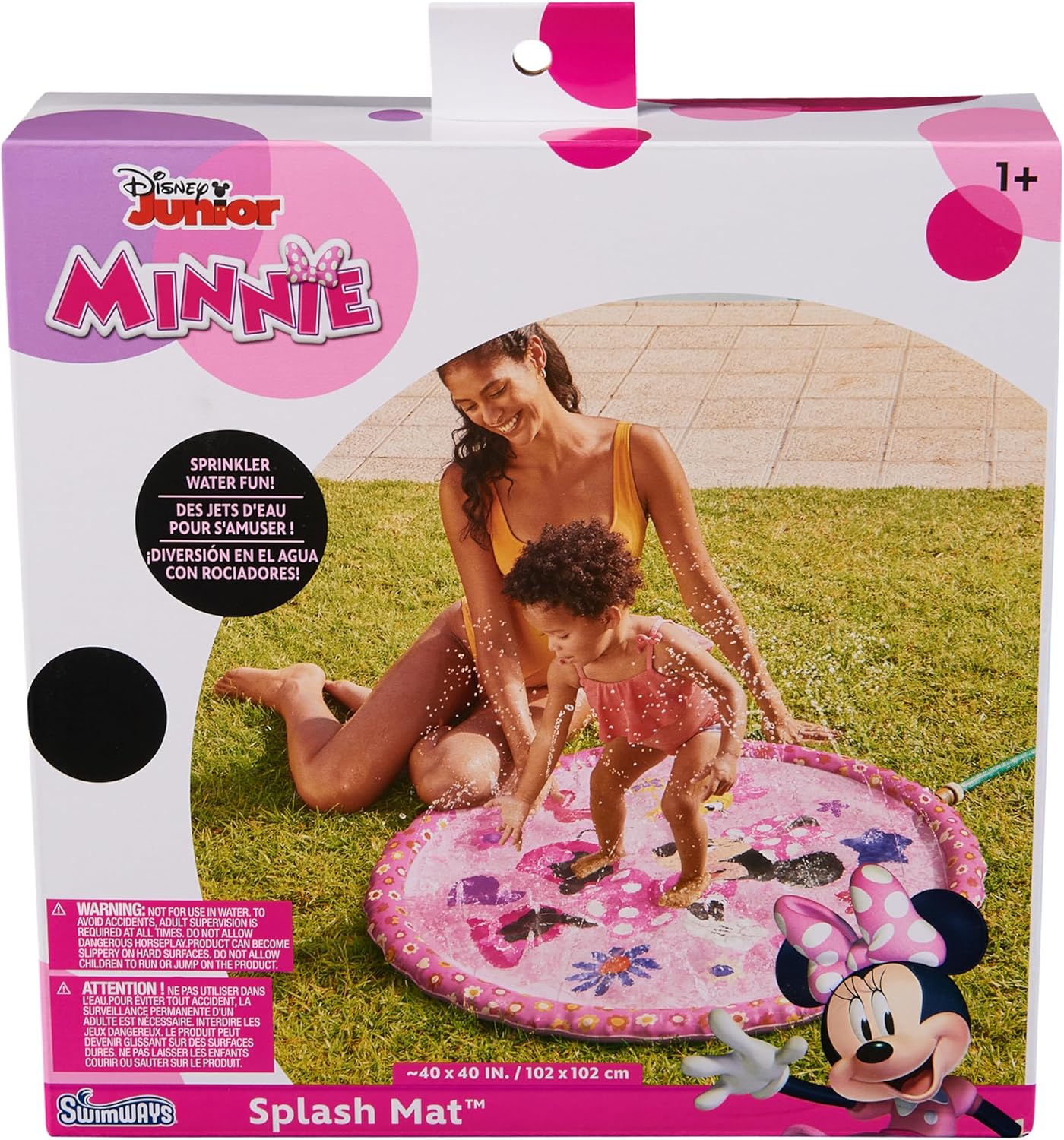 Minnie Mouse Splash Mat: Fun Water Play for Kids 1+