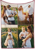 Personalized Photo Blanket 60x80 Fleece Sherpa - Ships Next Day