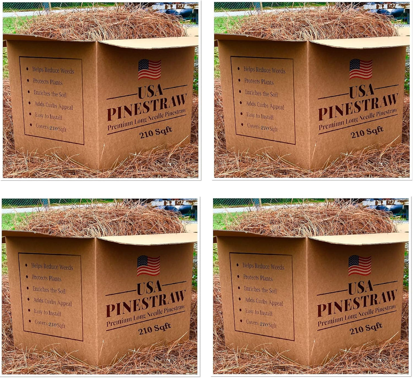 Premium Pine Needle Mulch for Eco-Friendly Garden Solutions