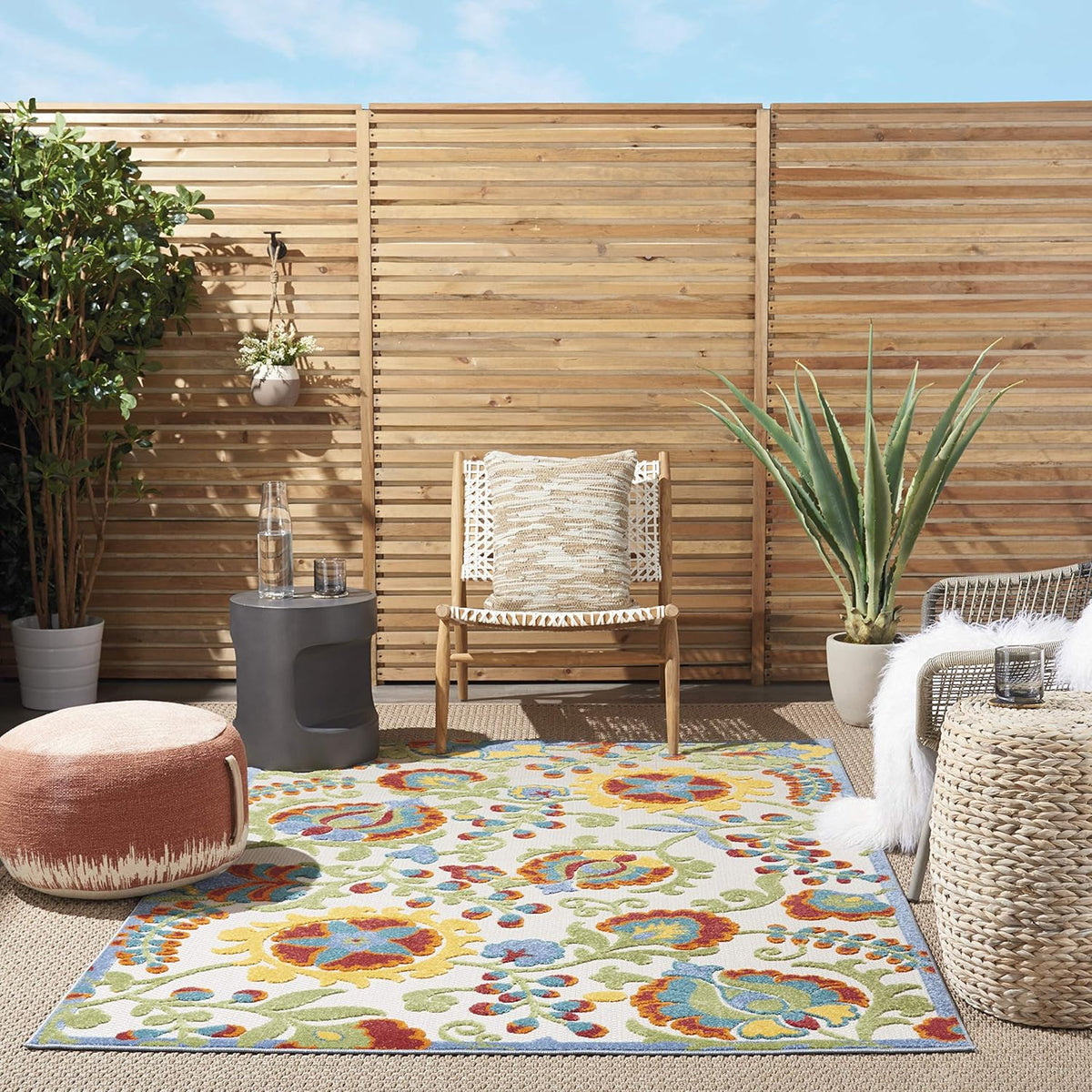 Nourison Home Aloha Indoor/Outdoor Area Rug for Versatile Spaces