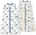Toddler Sleep Sacks 2 Pack - 0.5 TOG Lightweight XL Sleeping Bags