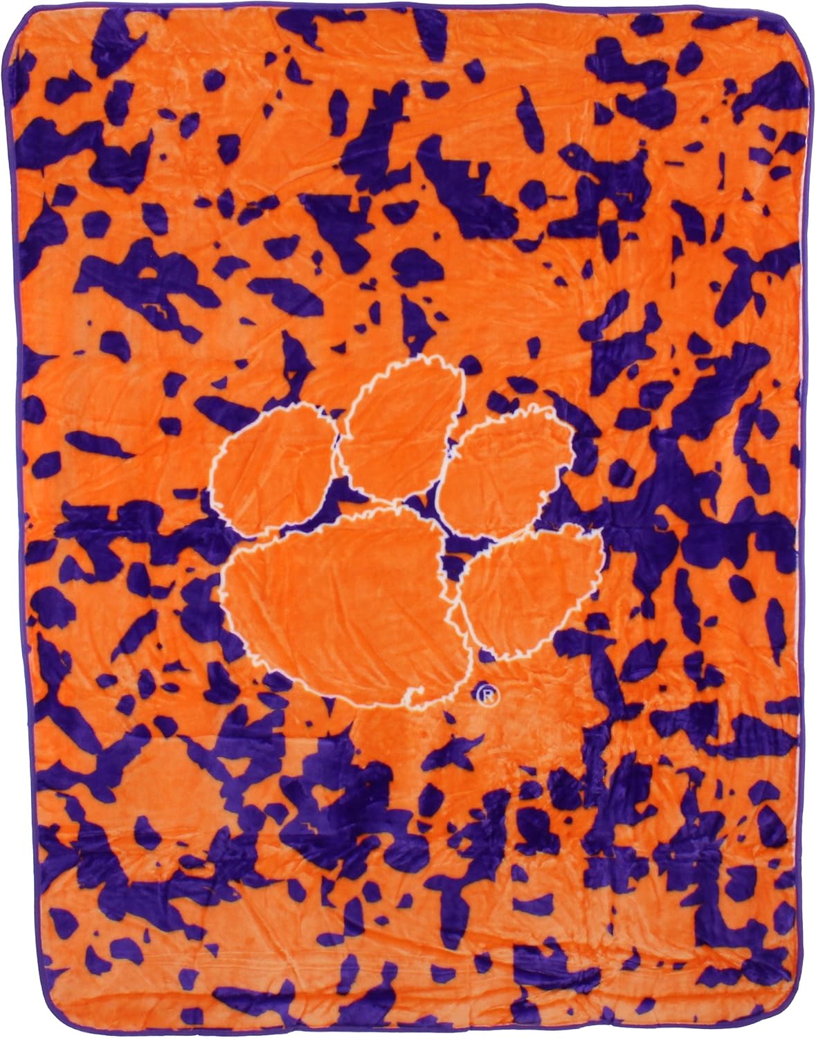 Everything Comfy Clemson Tigers Huge Raschel Throw Blanket Review