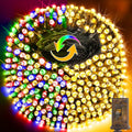 KNONEW 1000 LED Color Changing Christmas Lights for Outdoor Use