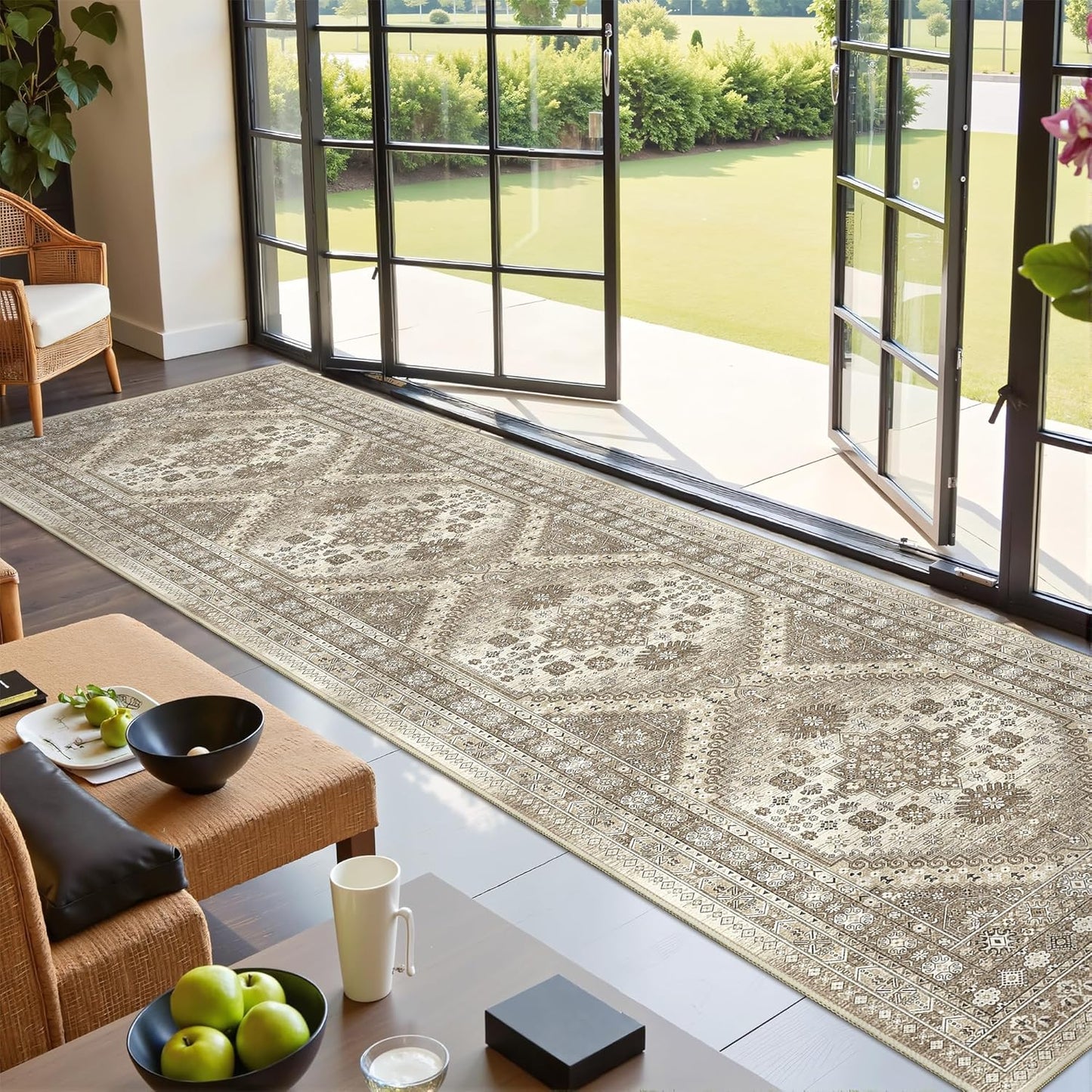 Kitchen Runner Rug Non Slip Washable 2.5x10 for Home Decor