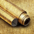 Very Berry Sticker Gold Peel and Stick Wallpaper - Easy Cabinet