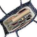 Insert for Book Tote Organizer Medium - Felt Bag Insert Bubblegum