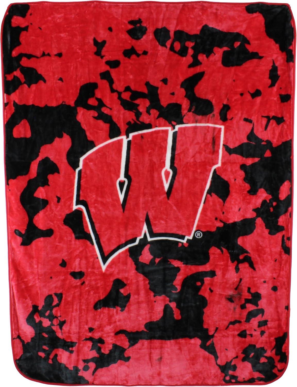 Everything Comfy Wisconsin Badgers Huge Raschel Throw Blanket