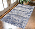KOZYFLY 3x5 Area Rug Modern Ombre Soft Striped Carpet for Home