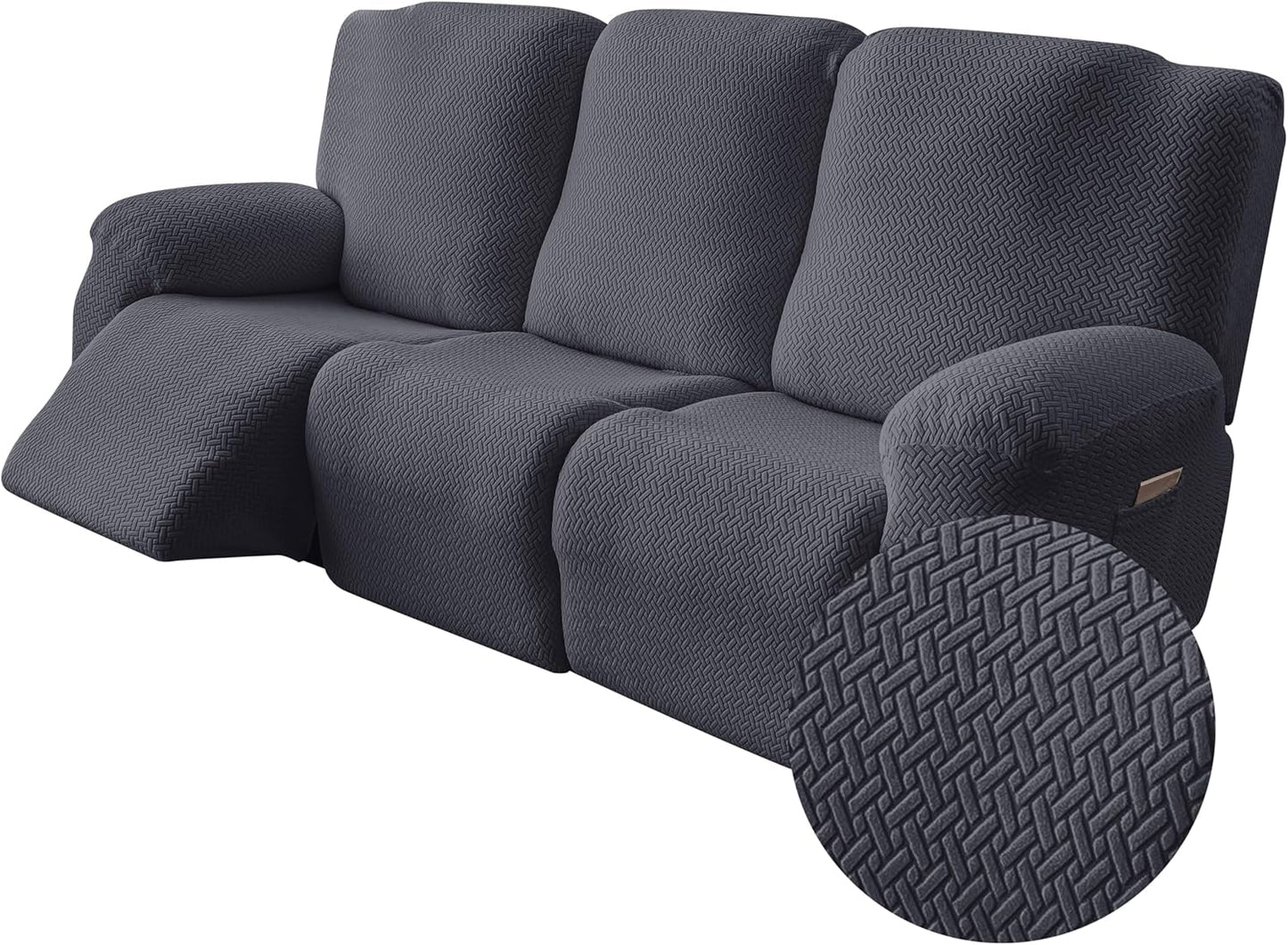 Genina Recliner Sofa Covers - Stretch Couch Covers for Protection