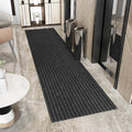 2ft 7in x 11ft Hallway Runner with Scraper Pile - Durable Non-Slip Rug