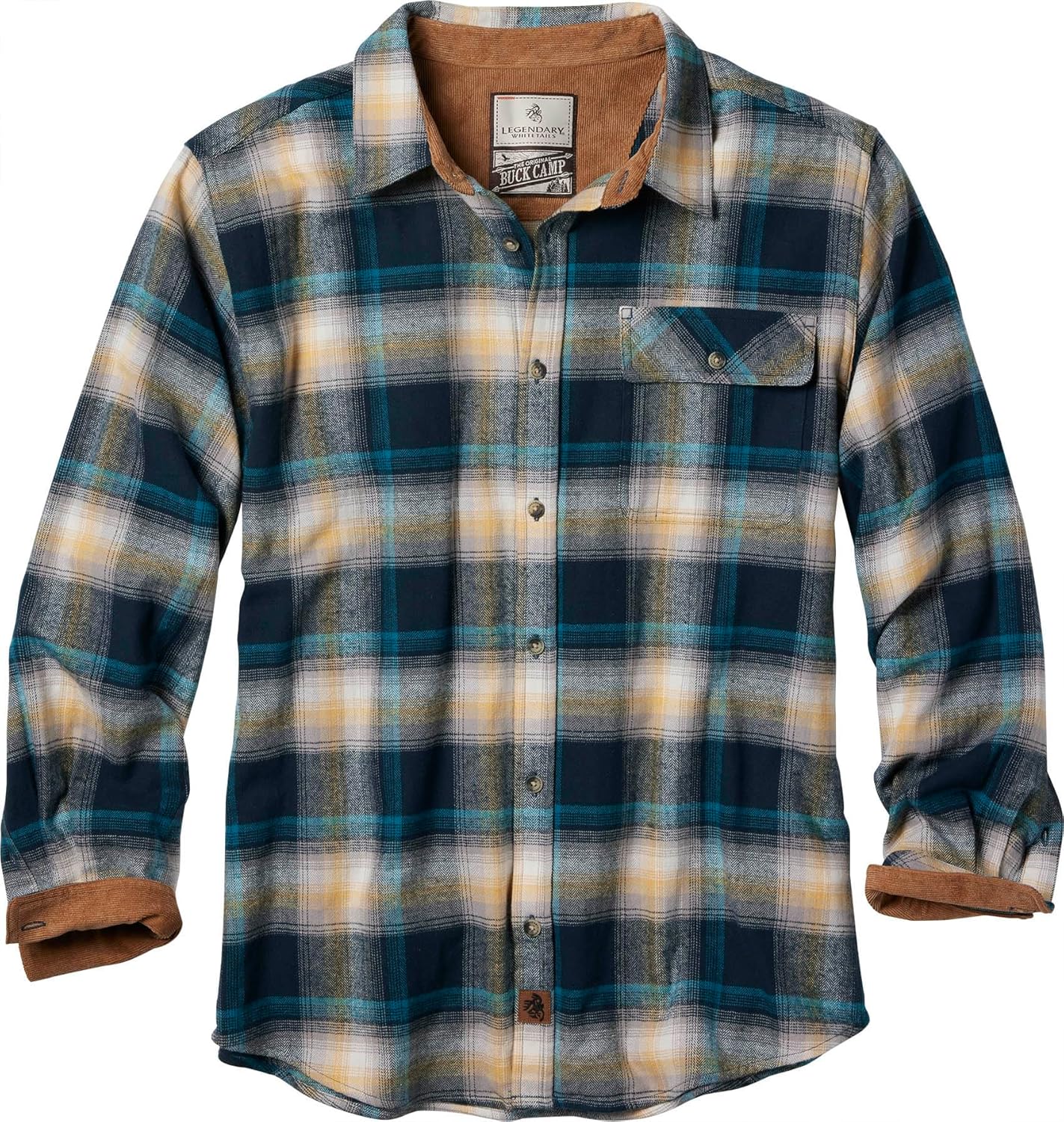 Legendary Whitetails Men's Buck Camp Shirt for Comfort & Style