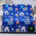 Soccer Glow Blanket for Soccer Lovers - Cozy Glow Throw