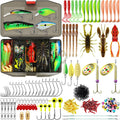 TRUSCEND Fishing Lure and Tackle Kit - Complete Starter Set