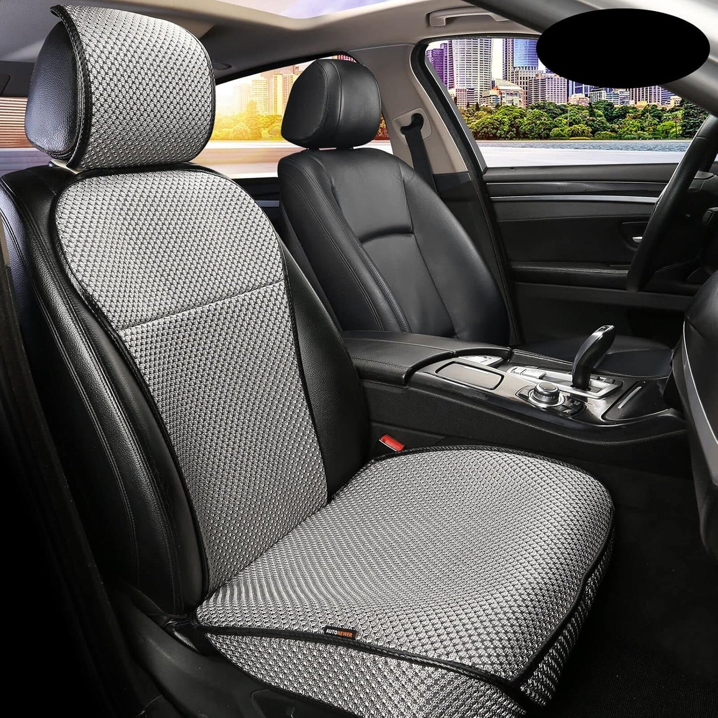 Breathable Luxury Car-Seat Cover: All-Season Comfort!