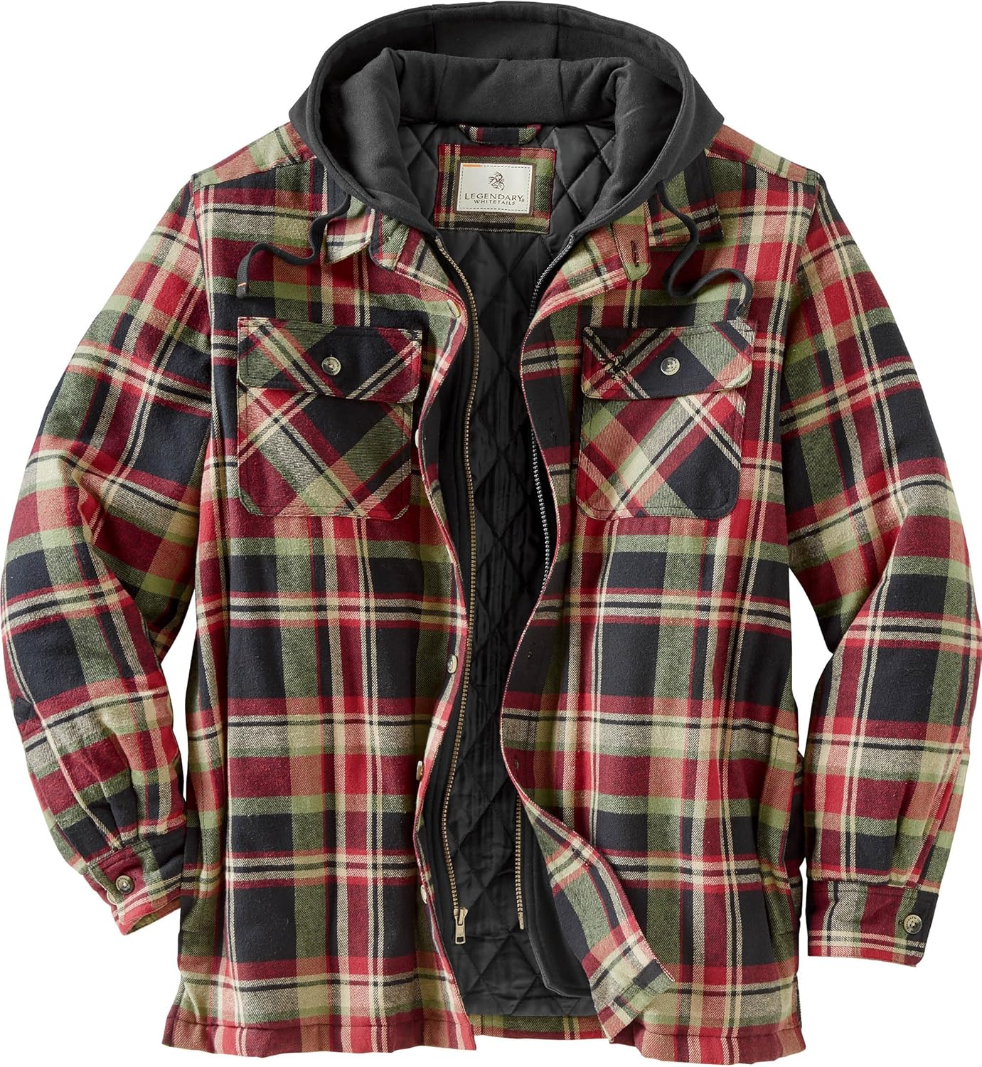 Legendary Whitetails Men's Maplewood Hooded Shirt Jacket Review