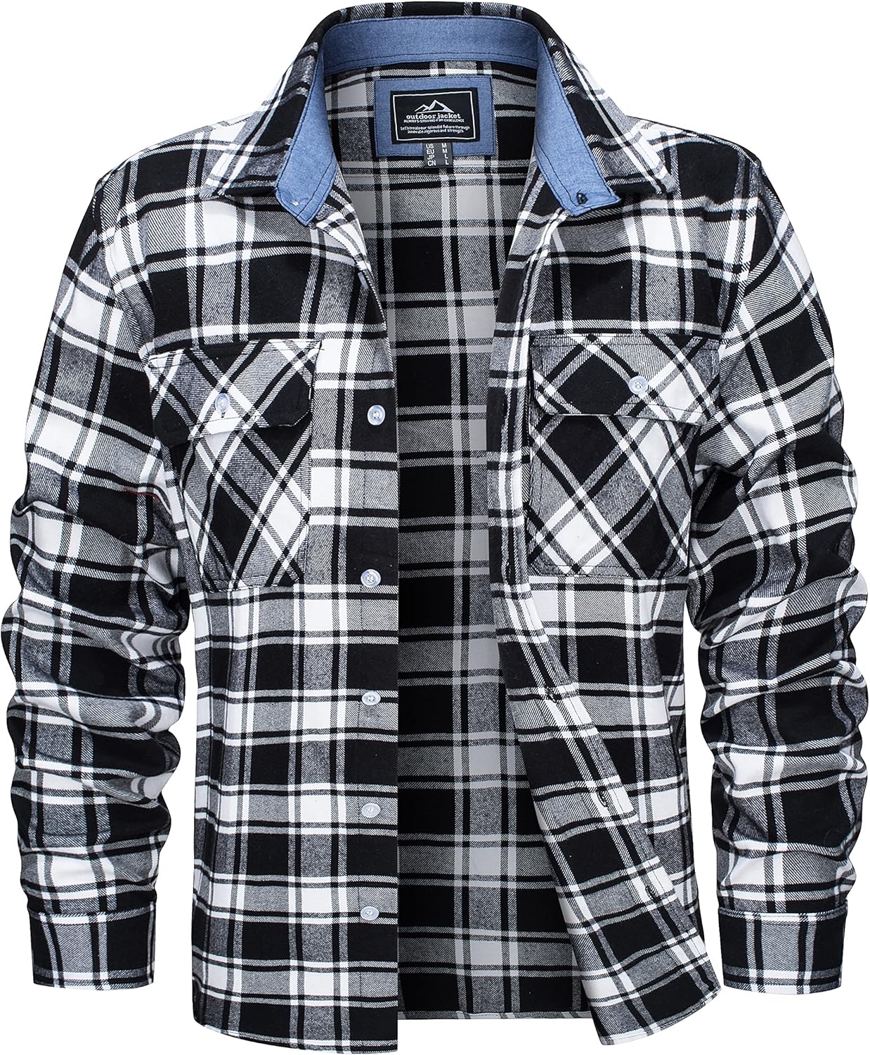 MAGCOMSEN Men's Flannel Shirts for Casual Fashion and Comfort