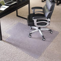 Chair Mat for High Pile Carpet 45ftx53ft Rectangle with Lip - Smooth