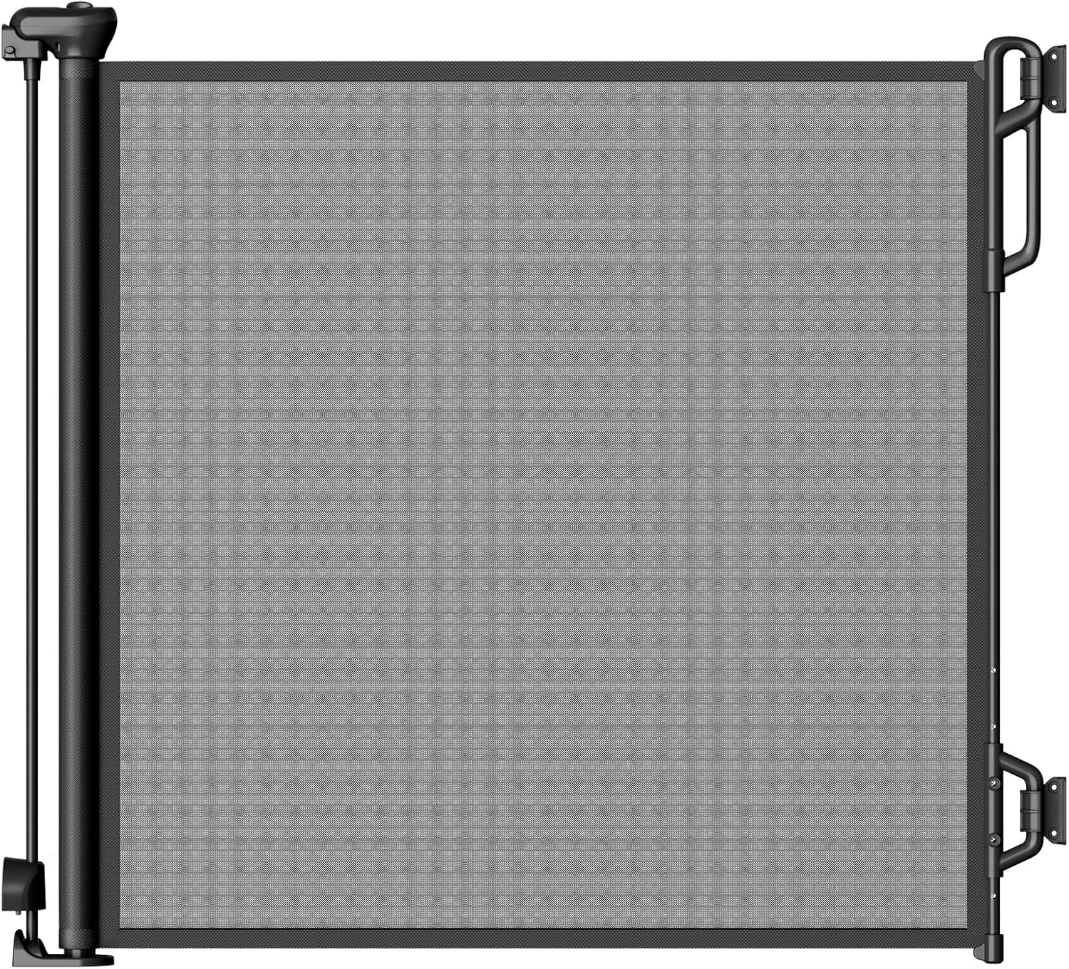 Retractable Safety Baby Gate for Indoor and Outdoor Use