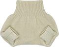 Organic Merino Wool Diaper Cover Knit Overnight - Breathable Nightwear