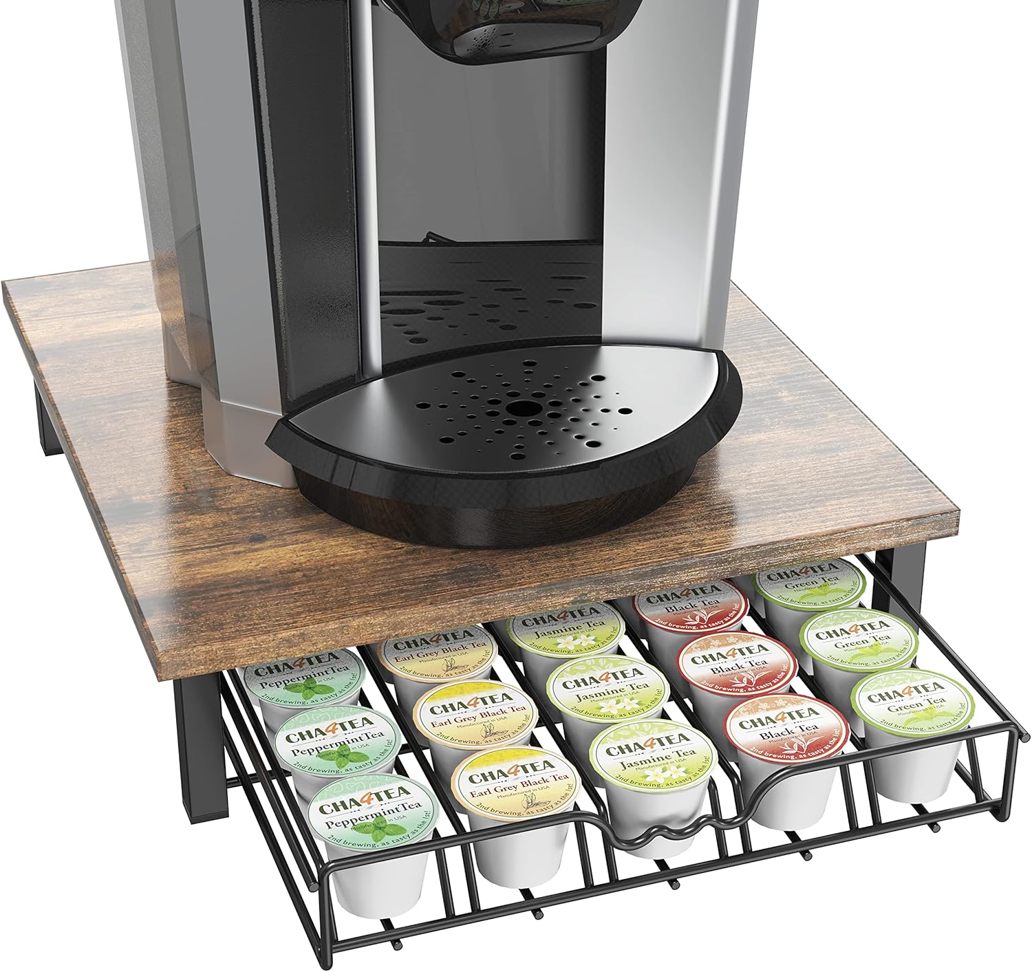 Deco Brothers K-Cup Holder Drawer for 30 Coffee Pods Storage