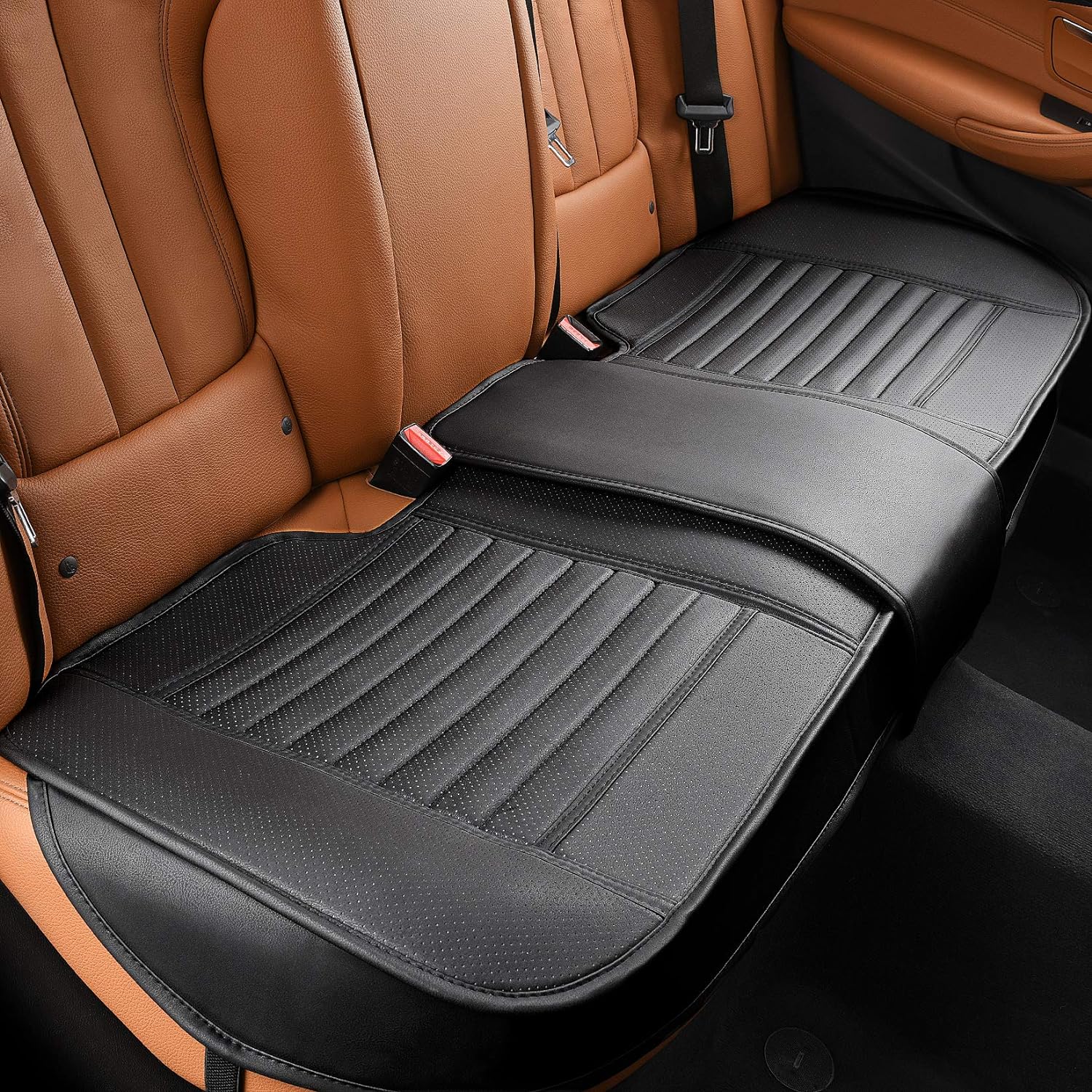 Universal Breathable Leather Seat Cover Set