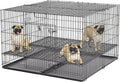 Puppy Playpen Crate 48L x 48W x 30H in - Clean, Elevated Space