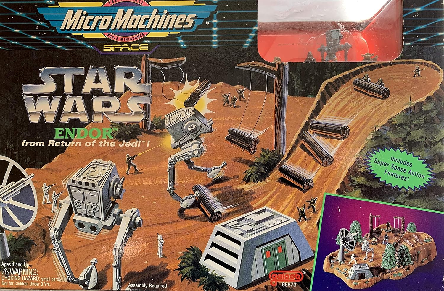 Vintage Galoob Star Wars Micro Machines Endor Set – GearMustHave
